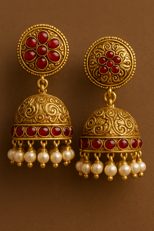 Indian Jhumka Golden
